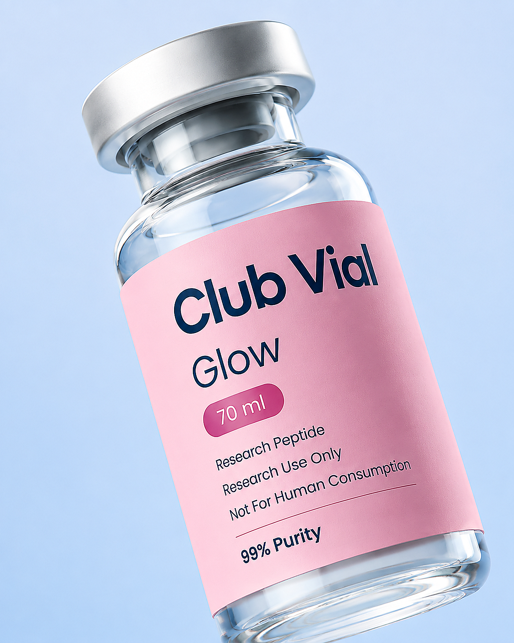 Club Vial Glow 70 mg vial